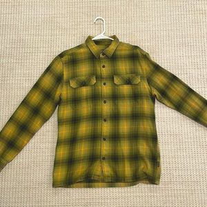 Men's Long-Sleeved Organic Cotton Midweight Fjord Flannel Shirt